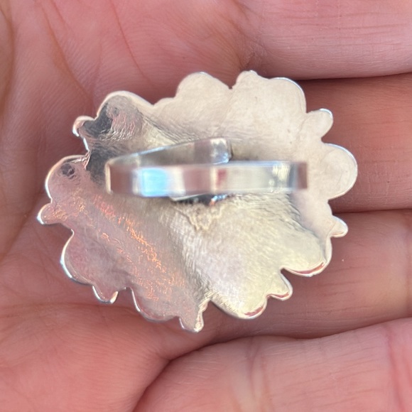 Starling silver 925 Custom Evil Eye 🧿 Adjustable Ring- Real Silver Brand New - Picture 3 of 4